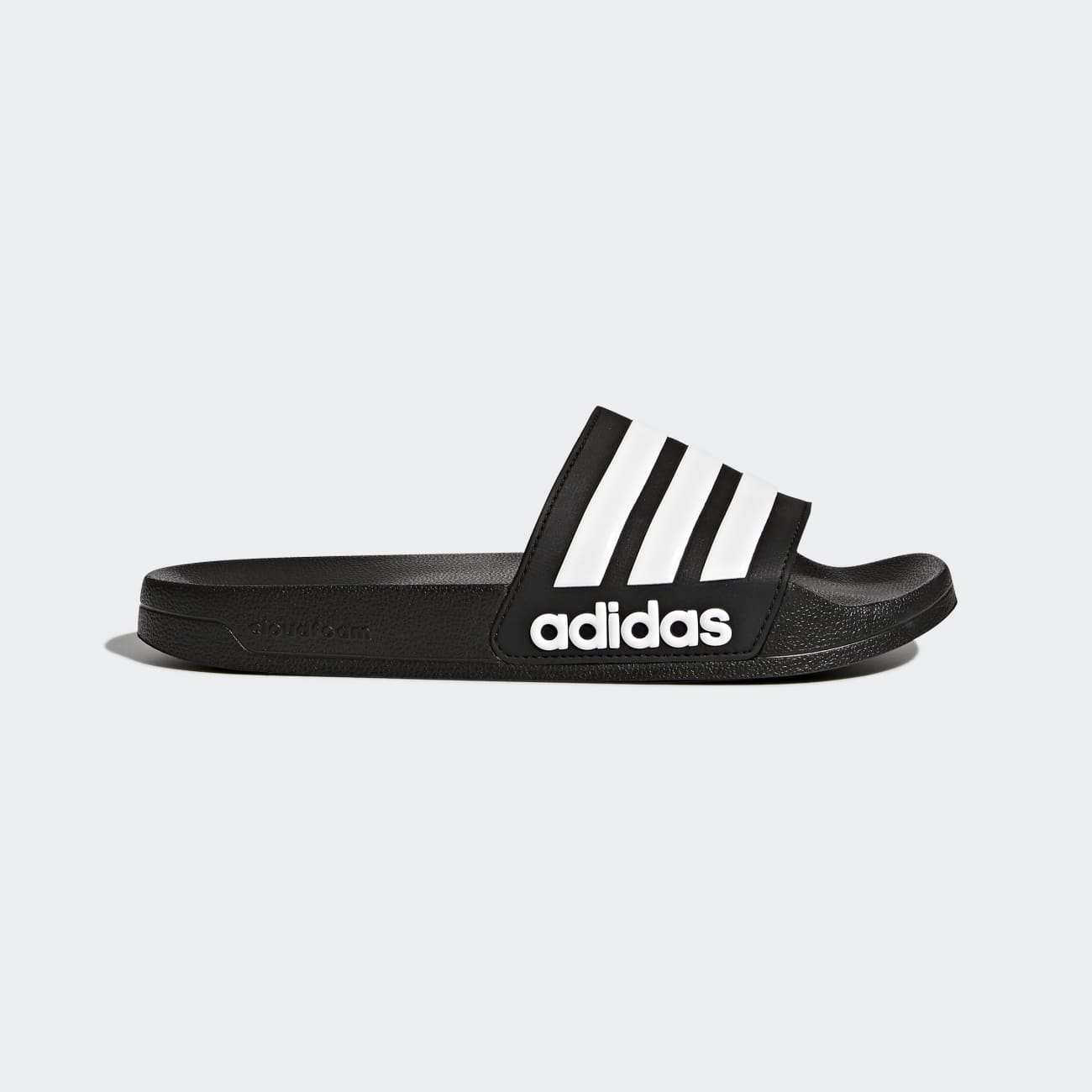 Adidas Adilette Cloudfoam Férfi Utcai Cipő - Fekete [D12066]